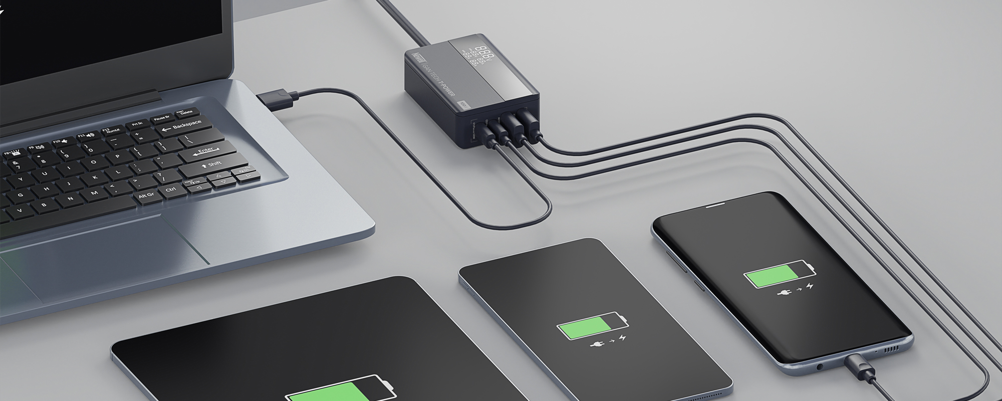 Ładowarka sieciowa Newell GaN Tech T-power 100 W